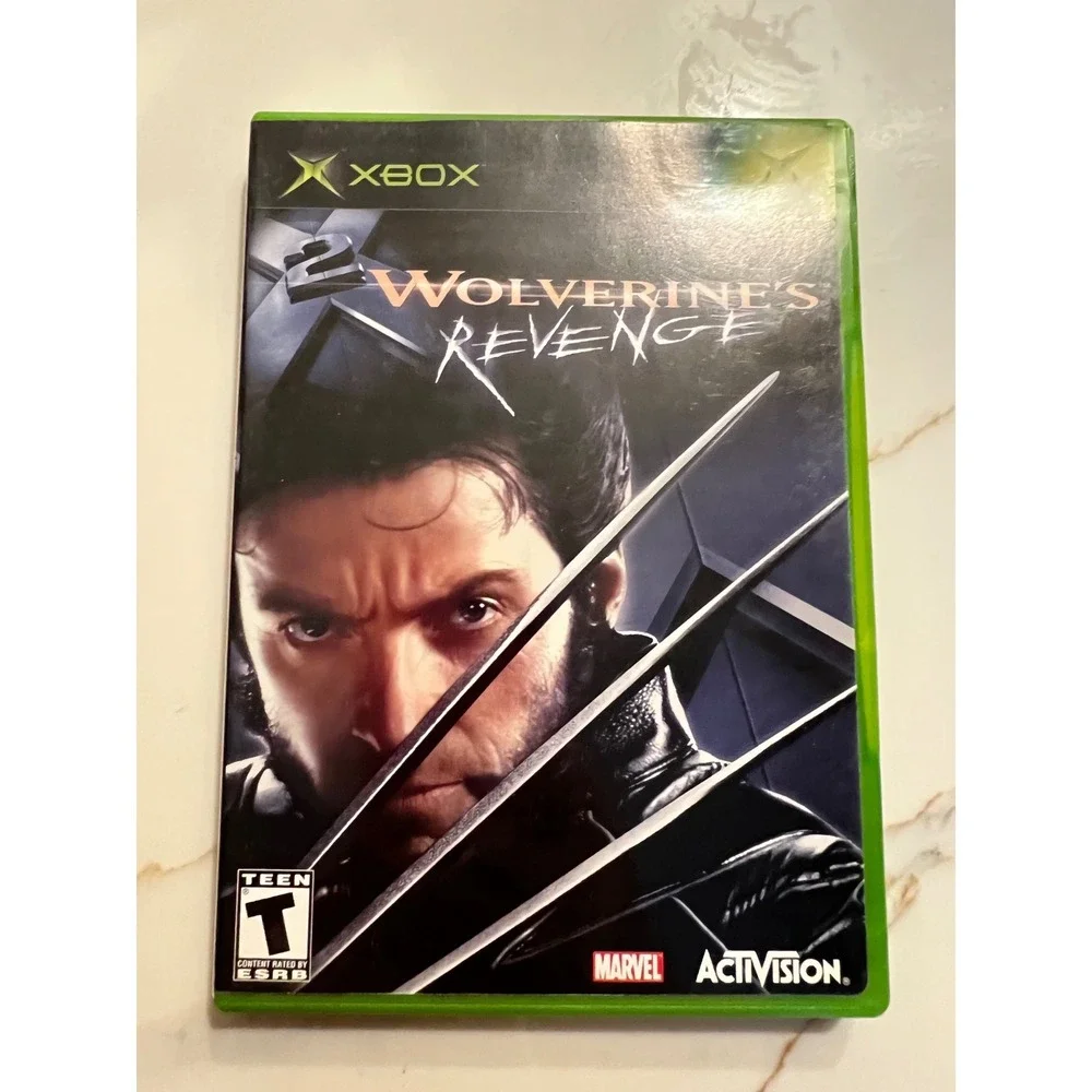 X-Men Next Dimension & X2 Wolverine's Revenge Xbox Game Bundle Marvel Activision